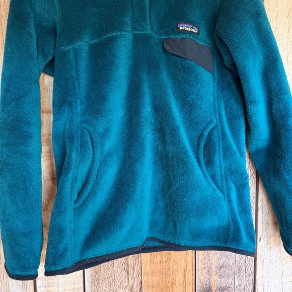 Patagonia Synchilla Snap-T Fleece Pullover Teal Gorpcore Outdoor Size Small - Picture 4 of 8
